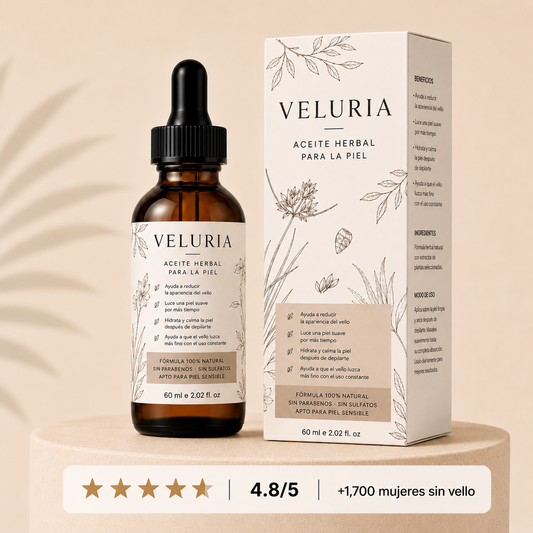 Aceite Anti-Vello Natural - Menos Vello Desde la Primera Semana